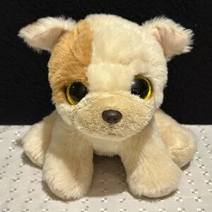 TY Velvety Beanie Boo HOUGHIE The Pug Plush Stuffed Animal 6"